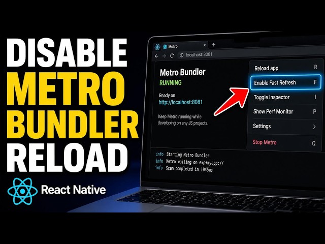 How to disable Metro bundler background reload - Detailed Guide