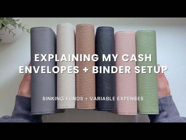 Explaining My ENTIRE Cash Envelope and Binder Setup! Sinking Funds + Variable Expenses