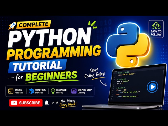 Python Tutorial for Beginners