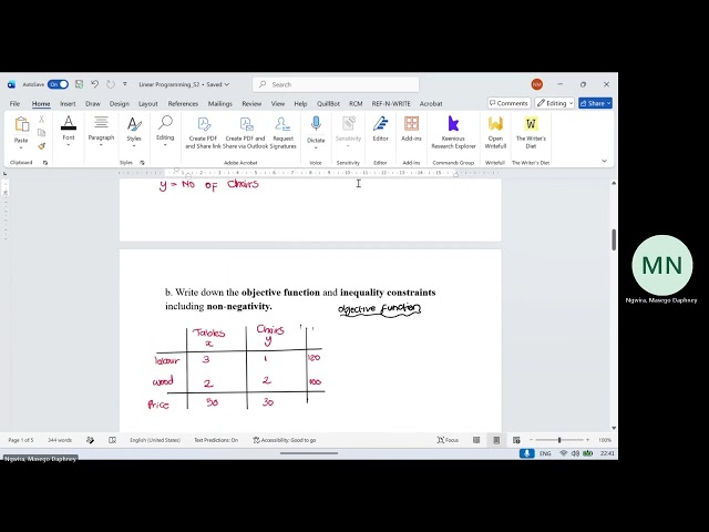 Linear Programming