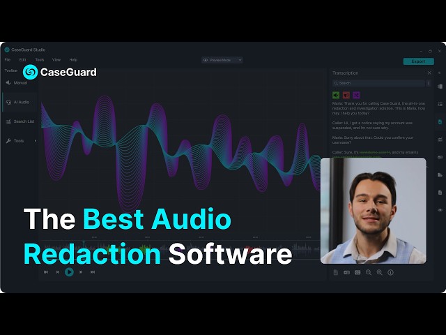 Best Software for Redacted Audio