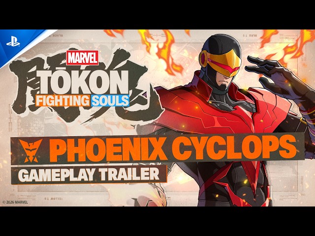 MARVEL Tōkon: Fighting Souls | Phoenix Cyclops Gameplay Trailer