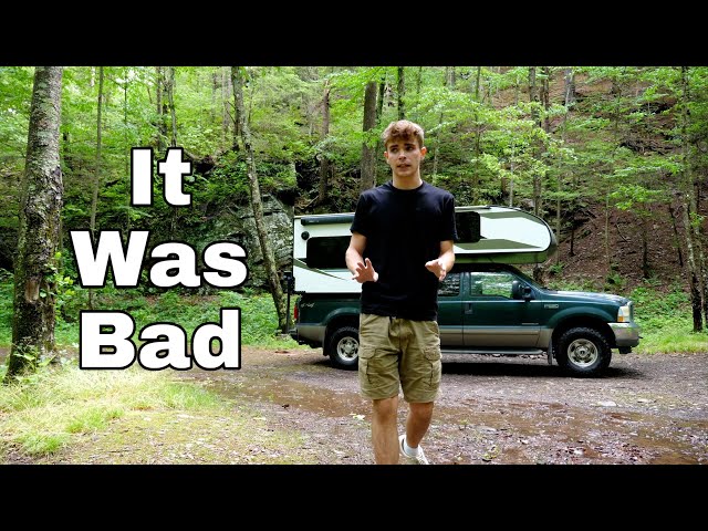 When Truck Camping Goes Wrong… I Shouldn’t have Stayed here