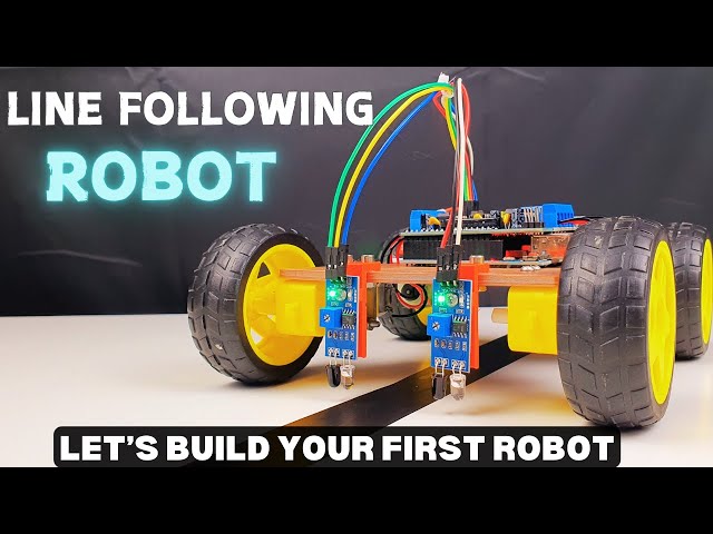 DIY Line Following Robot Using Arduino – Let's Build Your First Robot!