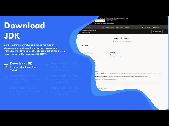 How to Install Java JDK on Windows 10 ( with JAVA_HOME )