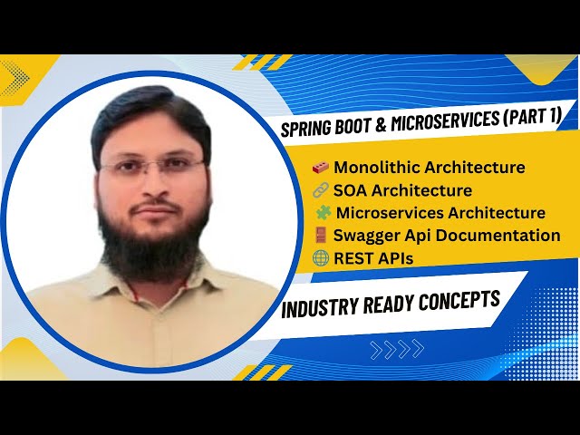 Lecture 1 | Enterprise Microservices with Spring Boot: Monolithic vs SOA vs Microservices