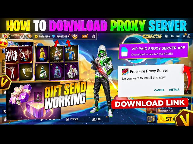 How To Download Proxy Server In Free Fire 💯😱🔥 | Free Fire Proxy Server | Proxy Server Free Fire
