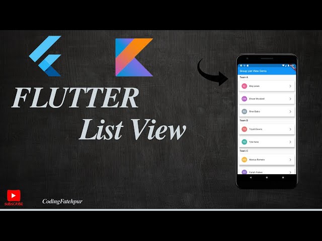 ListView is the most commonly used scrolling widget || Flutter | kotlin | 2025