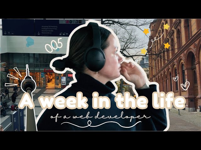 005 | A week in the life of a web developer, going to the office, working 4 days a week