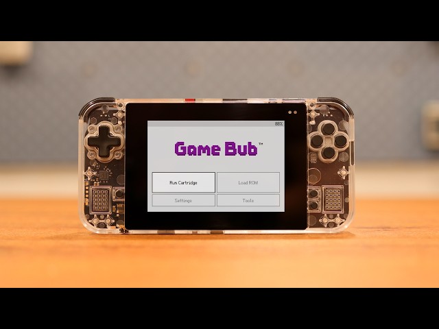 The New Game Bub - A Better Open-Source FPGA Handheld