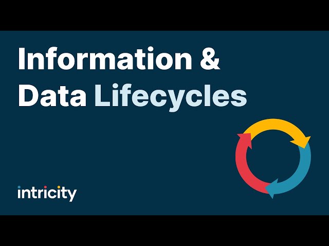 Information and Data Lifecycles