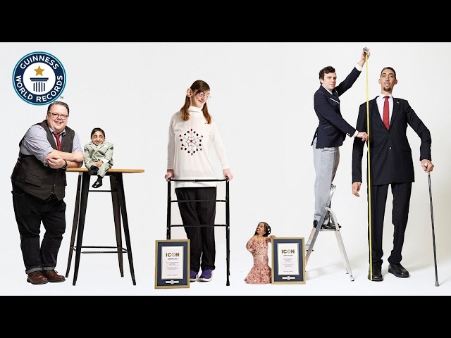 TALLEST and SMALLEST go 'Head-to-Head' | Guinness World Records