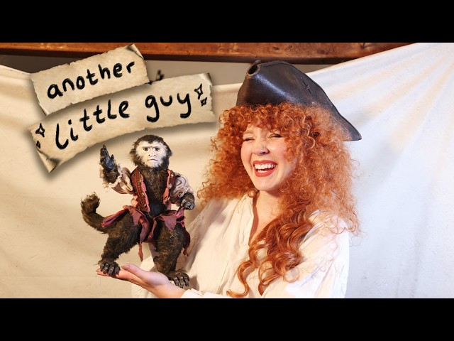 Making a Fully Poseable "Jack the Monkey" (out of scraps!)
