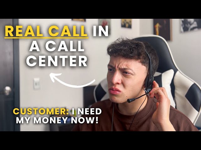 SIMULACIÓN de una LLAMADA REAL en un CALL CENTER BILINGÜE