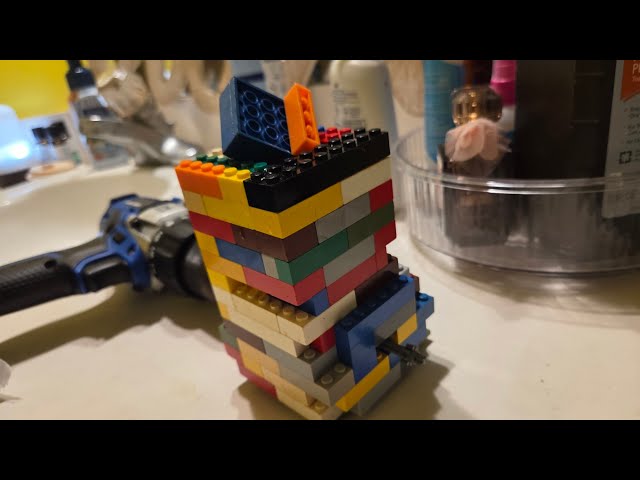 Lego engine durability test 1 [It exploded]