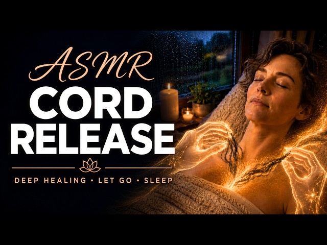 My First ASMR Video: Removing The Cords of Negativity from your body