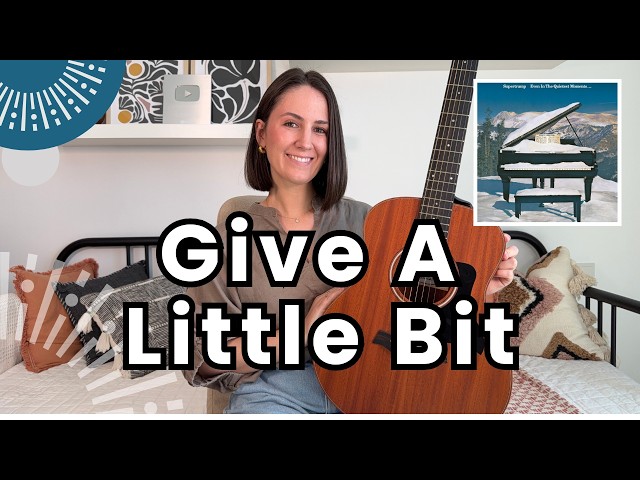 Give A Little Bit - Guitar Lesson Supertramp Guitar Tutorial [ Plus FULL Play Along!]