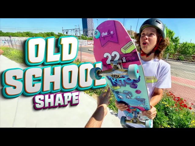 SKATE OLD SCHOOL SHAPE !! / NUNCA VERAS TRUCOS COMO ESTOS
