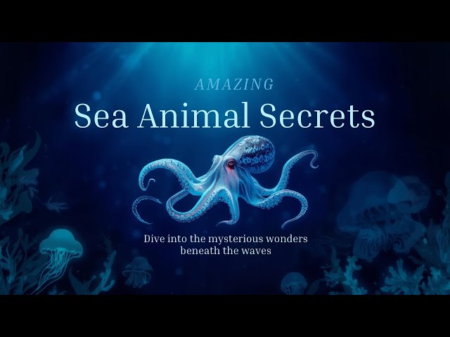 Amazing Sea Animals | Ocean Facts for Kids | Amazing Ocean Secrets #ocean #shorts