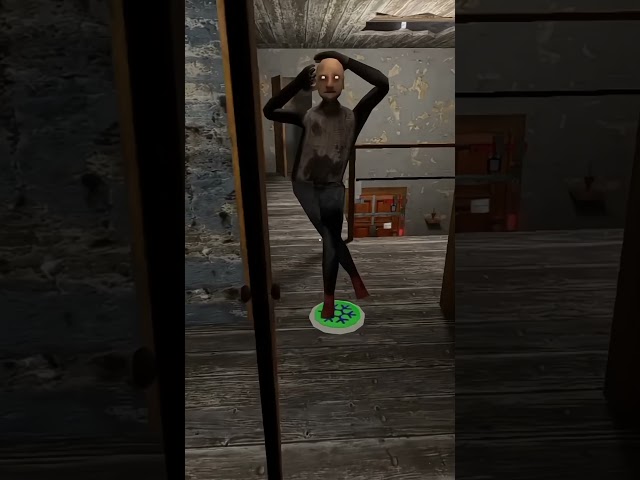 Granny Recapture (PC) Dancing Grandpa With Freeze Trap #unfrezzmyaccount  #granny #shorts #edit