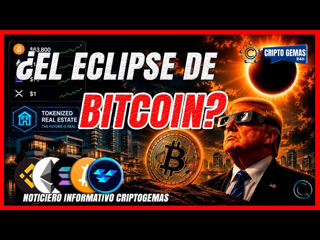 👉 ¿EL ECLIPSE DE BITCOIN? Noticias Criptomonedas - #bitcoin | #Ethereum | Solana | AI | #MeyReal