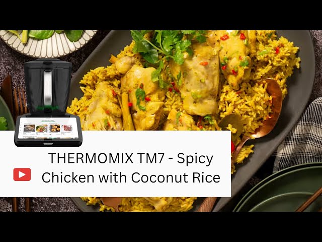Spicy Chicken with Coconut Rice - Thermomix TM7