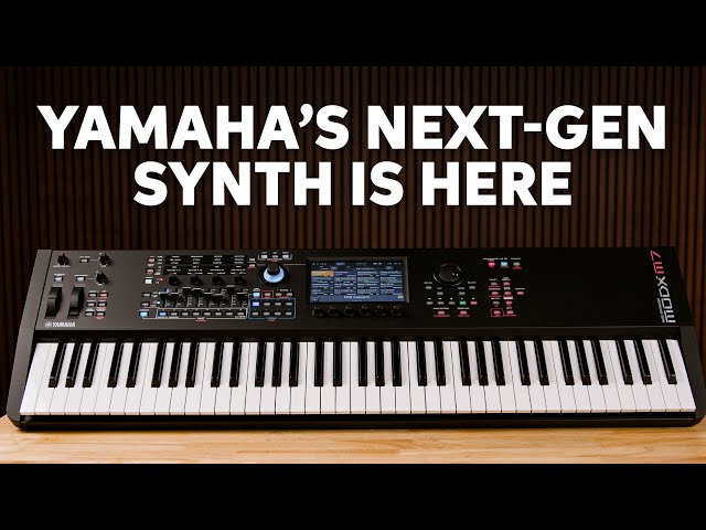 Yamaha MODX M7 76-key Performance Synthesizer Demo