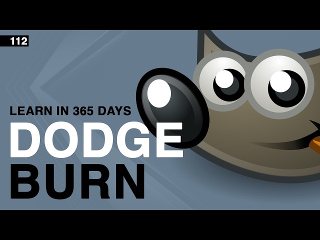 Dodge and Burn Tool in Gimp