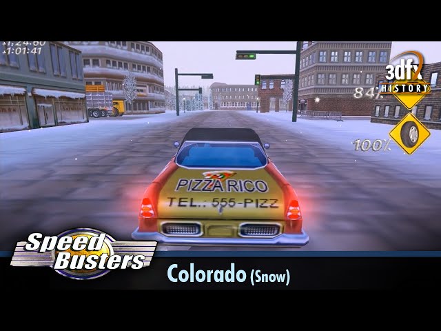 3dfx Voodoo 5 6000 AGP - Speed Busters: American Highways - Colorado (Snow) [Gameplay]