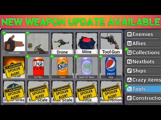 🌈 Update 10.1.5 Nextbots in playground mod! New map New Characters New update is now available 