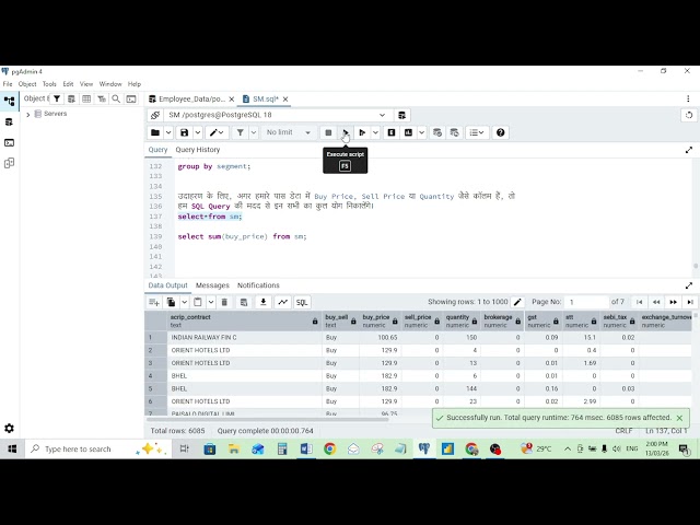 SQL- How to sum the columns