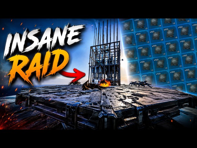 GEN1 | Raiding fat bases quick with this method | Ark Survival Ascended | Small tribes