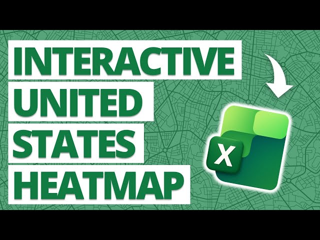 How to Make an Interactive US Heatmap in Excel 🔥 [EXCEL TIPS!]