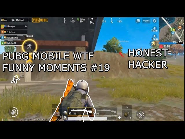 HACKER IN MY TEAM || PUBG MOBILE WTF FUNNY MOMENTS #19 || HS CLASHER