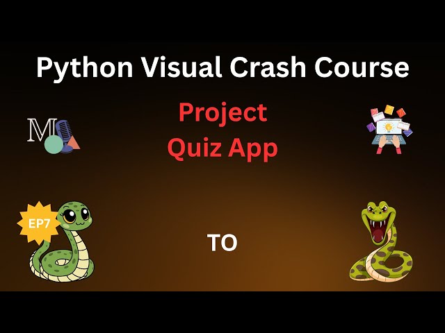 Python Mini Project – Build a Quiz Game