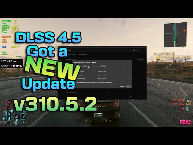 DLSS 4.5 Got a New Update!!!!