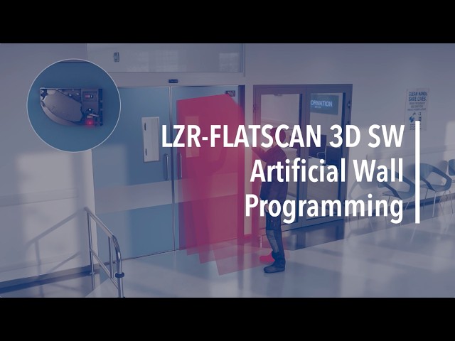 LZR-FLATSCAN 3D SW Artificial Wall Programming Tutorial