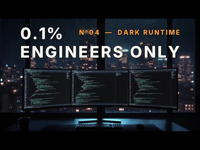 Only 0.1% of Engineers Work Like This | Dark Runtime — Nocturn Logic #4