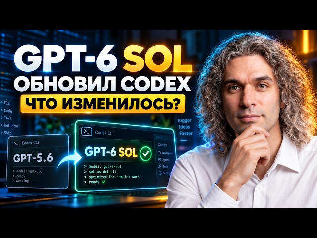 Обновил Codex CLI и Desktop до GPT-6 Sol: что изменилось?