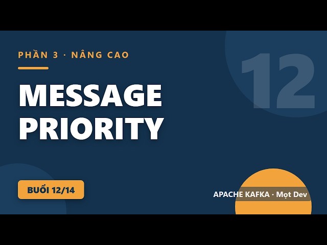 Kafka #12: Ưu tiên message trong Kafka — 3 pattern từ brute-force đến bucket priority