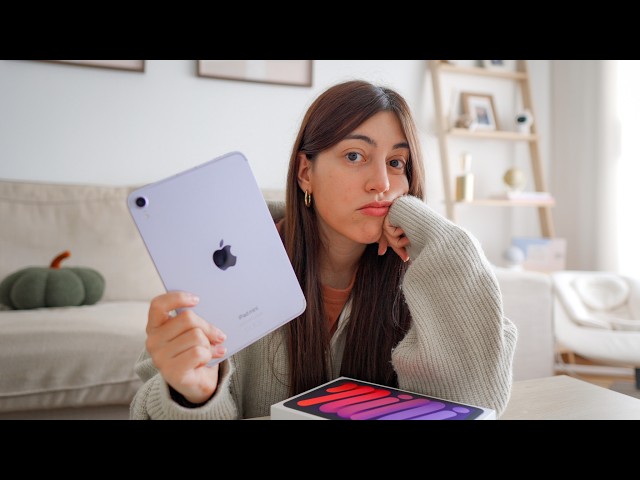 We say goodbye to the iPad mini 💜 what I liked least and most, uses, differences ✧･