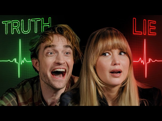 Jennifer Lawrence & Robert Pattinson Take Lie Detector Tests | Vanity Fair
