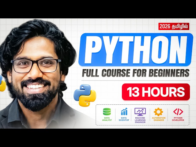 Python Tutorial 2026 | Complete Python Course (Beginner to Advanced)