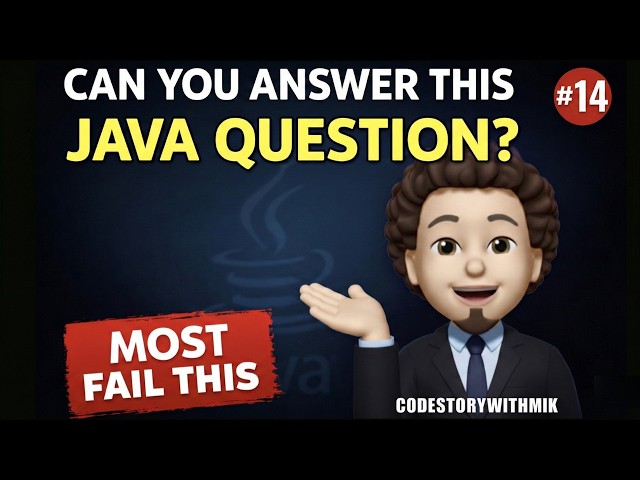 Can You Answer This Java Interview Question? Constructor Order Trap | Small Java Dopamine – 14 | MIK