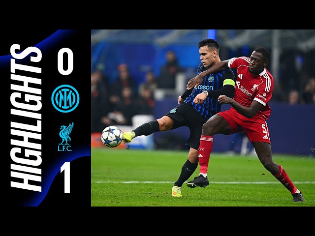90 HARD-FOUGHT MINUTES, BEATEN IN THE DYING MOMENTS | INTER 0-1 LIVERPOOL | HL UCL 25/26⚫🔵