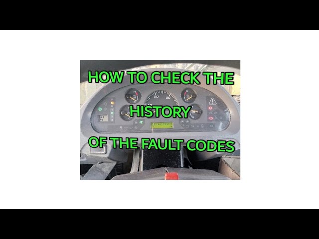 How To Check Fault Codes History