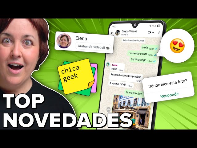 WhatsApp en 2026: NOVEDADES en chats, estados, stickers Y MÁS!!