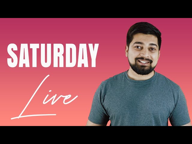 Saturday live for programmers