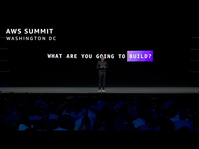 AWS Summit Washington DC 2026 - Keynote | Amazon Web Services