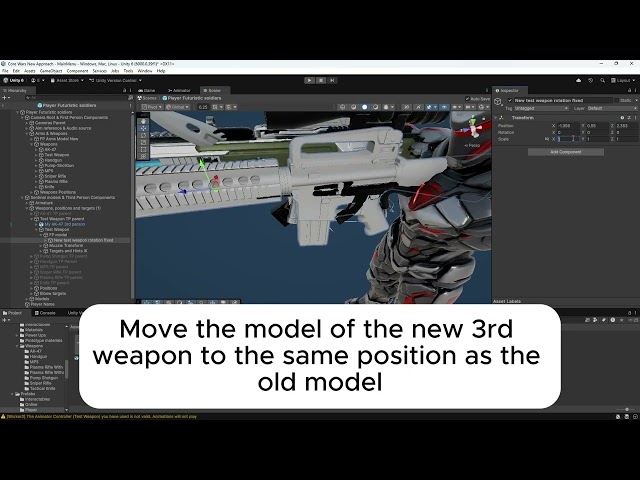 Add a new Weapon - Tutorial